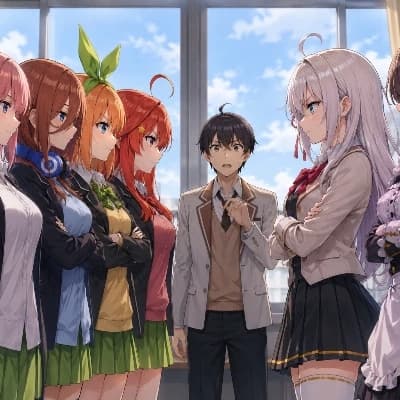 Alisa Mikhailovna Kujou (Alya) vs las quintillizas nakano guerra por un corazon thumbnail
