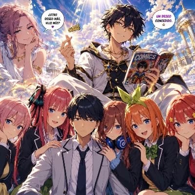 The Nakano quintuplets: wishes 🌟💗💗💗💗💗 thumbnail