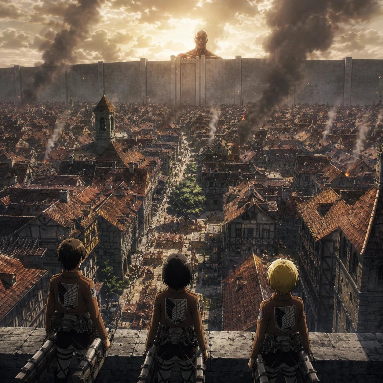 Attack on titan thumbnail