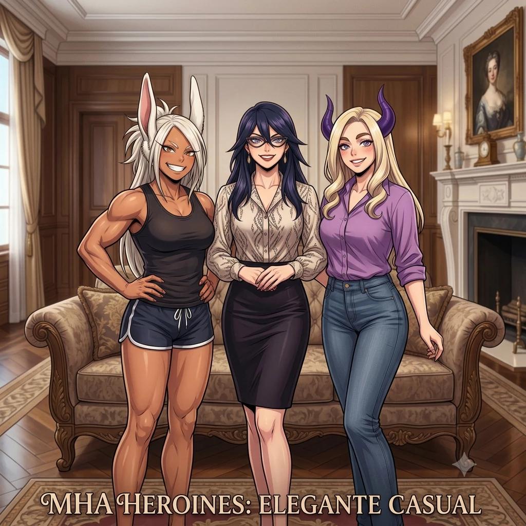 Mirko x Midnight x Mt. Lady thumbnail