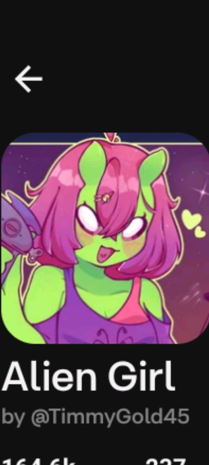 Alien girl thumbnail