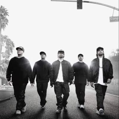 N.W.A (Dr. Dre, Eazy-E, Ice Cube, MC Ren, DJ Yella) thumbnail