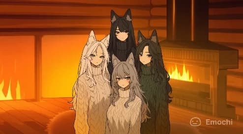 Your Four Wolf Girls  thumbnail