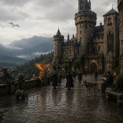 The academy of magical animals. thumbnail