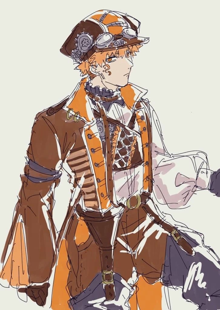 Rensuke Kunigami | ¿Steampunk AU? thumbnail