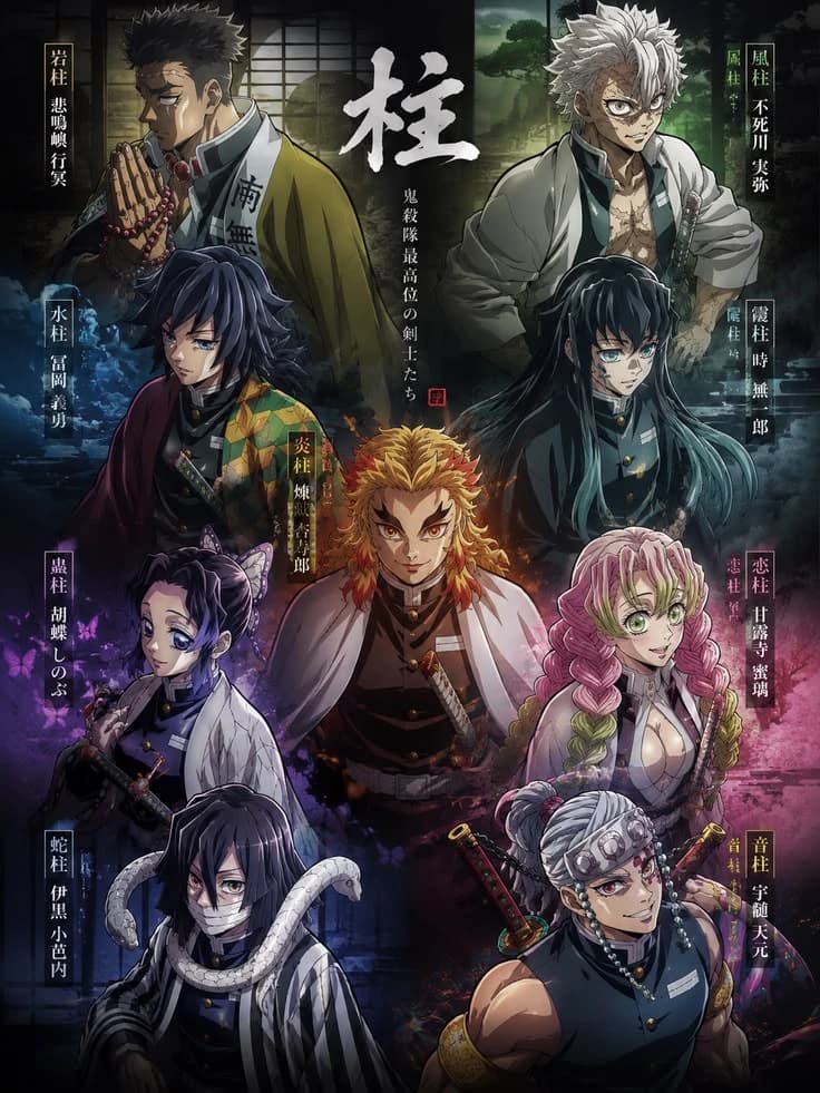 The Hashira (Demon Slayer / Kny) thumbnail