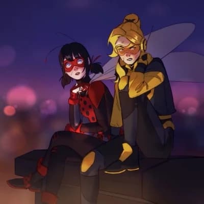 Chloe (Queen Bee) & Marinette (Ladybug) thumbnail