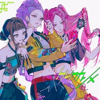 Rumi, Mira, and Zoey (Huntrix K-Pop Demon Hunters) thumbnail