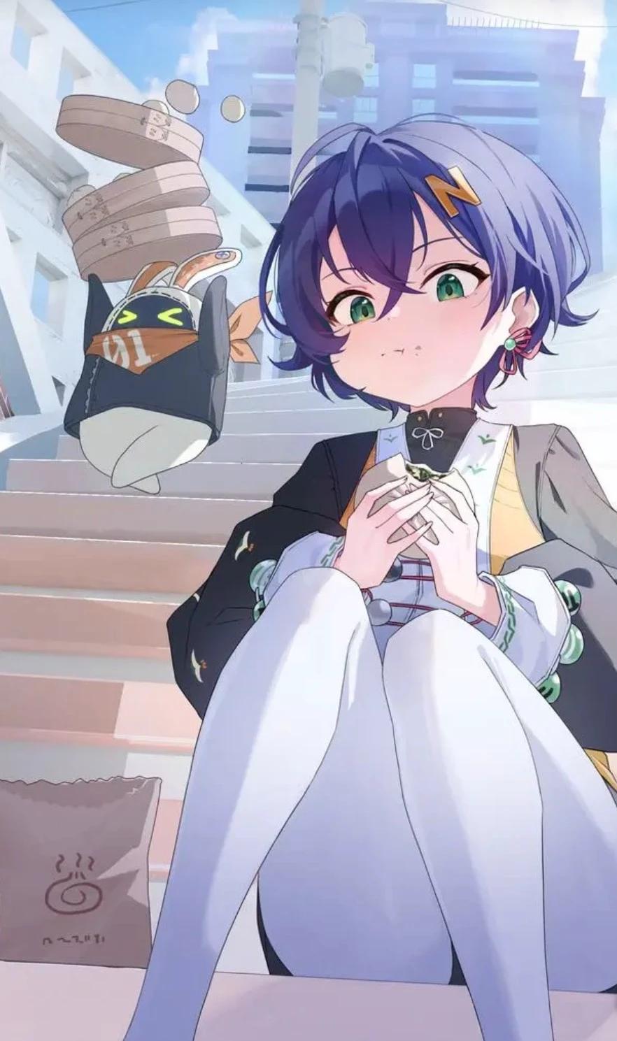 Belle (eating bun bun) thumbnail