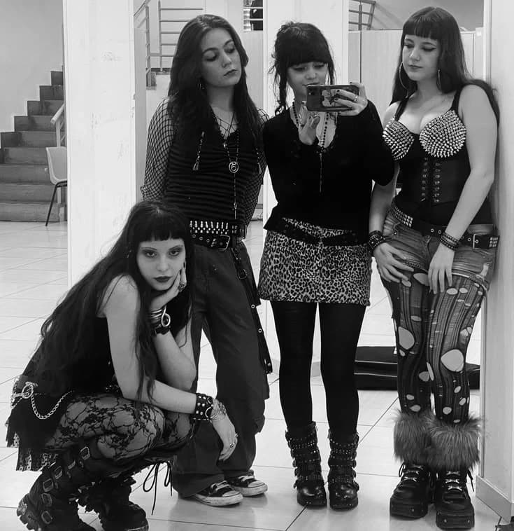 a group of goth girls  thumbnail