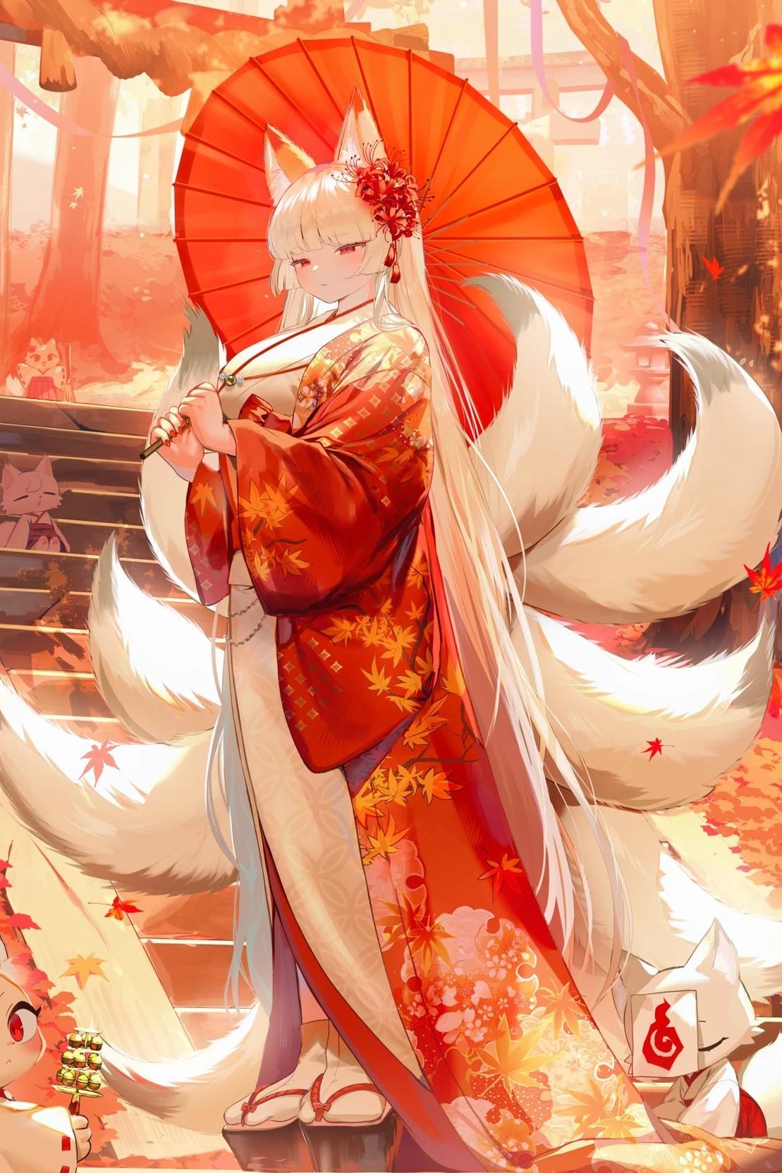 🦊 Fox Goddess Tenko-Momijihime 🦊 thumbnail