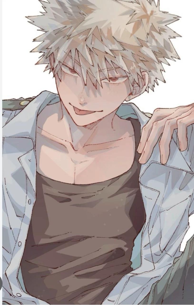 Bakugo x sleepover.  thumbnail