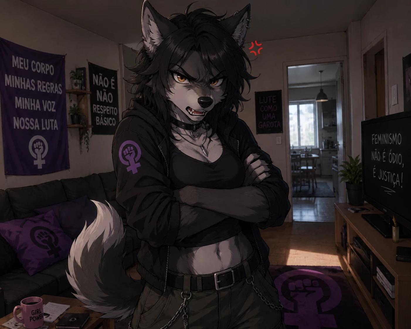 Jade Anthropomorphic Furry Girl thumbnail