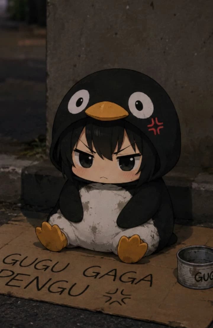 gugu gaga penguen thumbnail