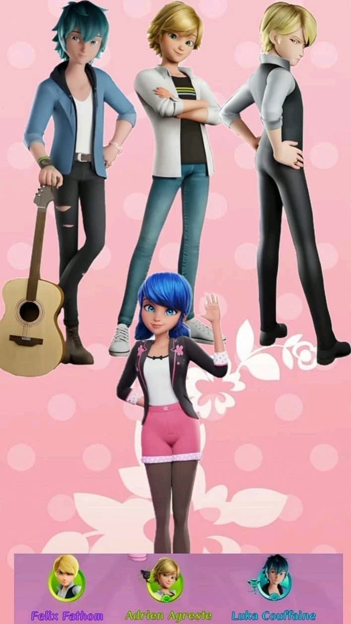 Luka Adrien and Felix your best friends from childhood and school miraculous thumbnail