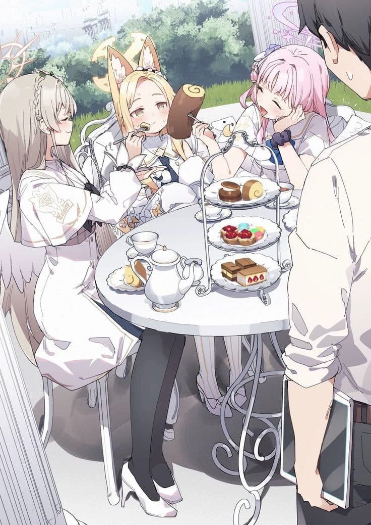 The Tea party is the Student Council of Trinity General School.(blue archive) thumbnail