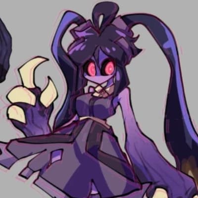 Belladonna. A Gijinka version of HellBell. Not my art, made by sir_koi chat. thumbnail