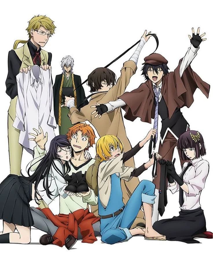 From the anime Bungou Stray Dogs, from the agency Dazai and Ranbu, and from the mafia, Chuya and Akutagawa thumbnail