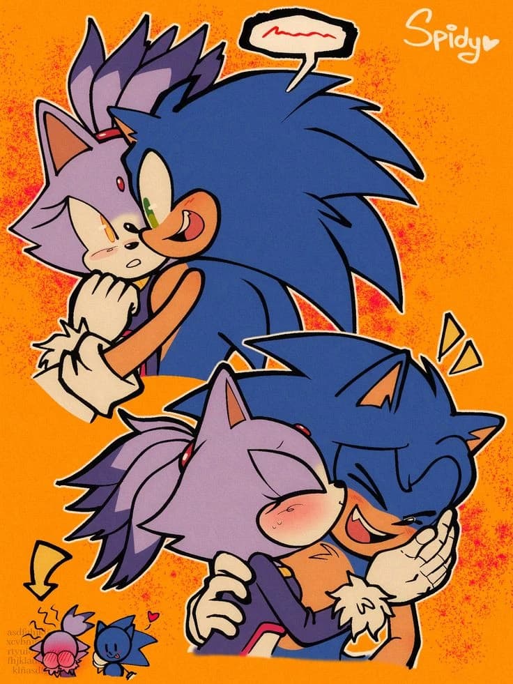 Sonic x Blaze 💙💜 thumbnail