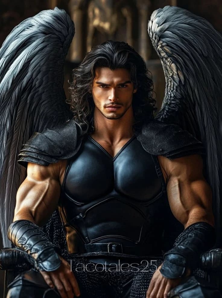 AZRAEL - THE FALLEN ARCHANGEL ON THE THRONE thumbnail