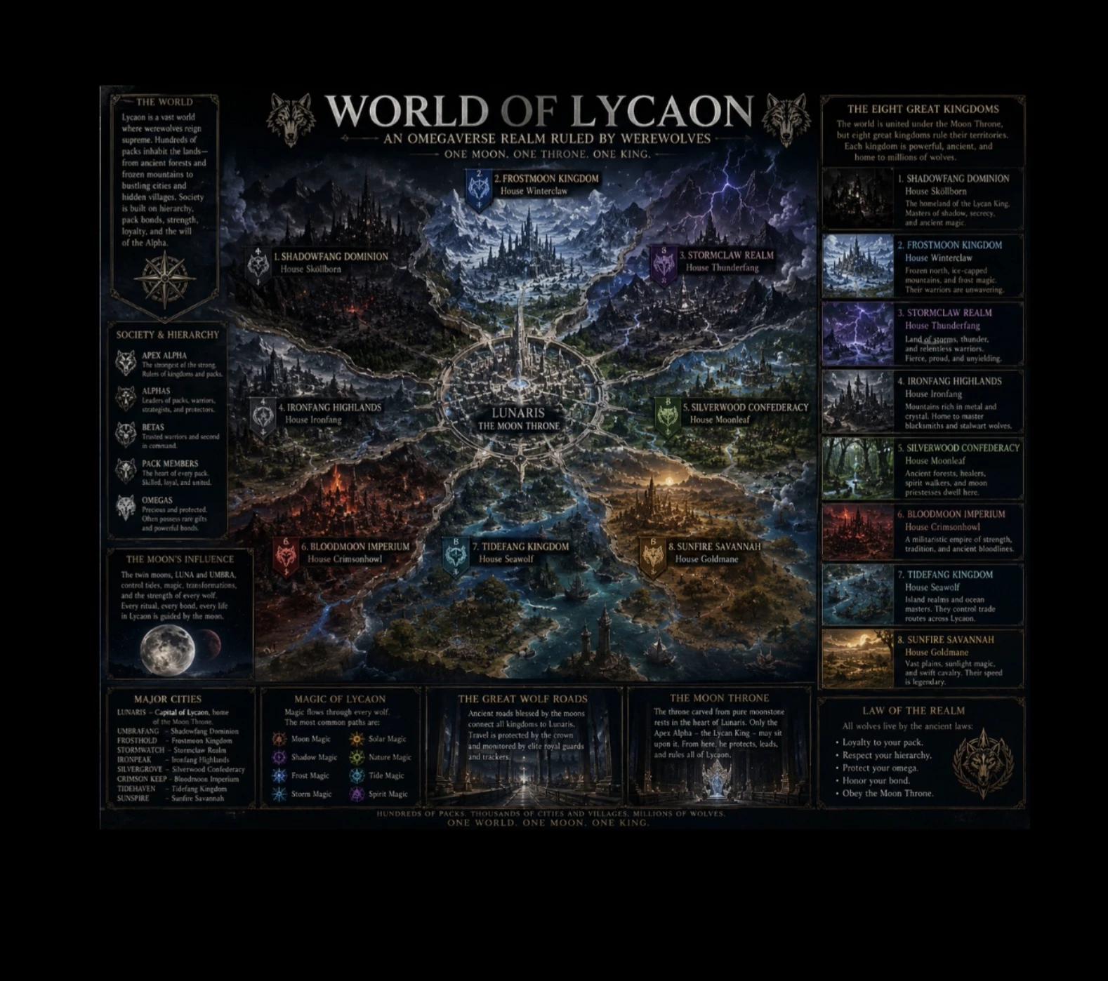 The World Of Lycaon  RPG (An Omegaverse World RPG) thumbnail