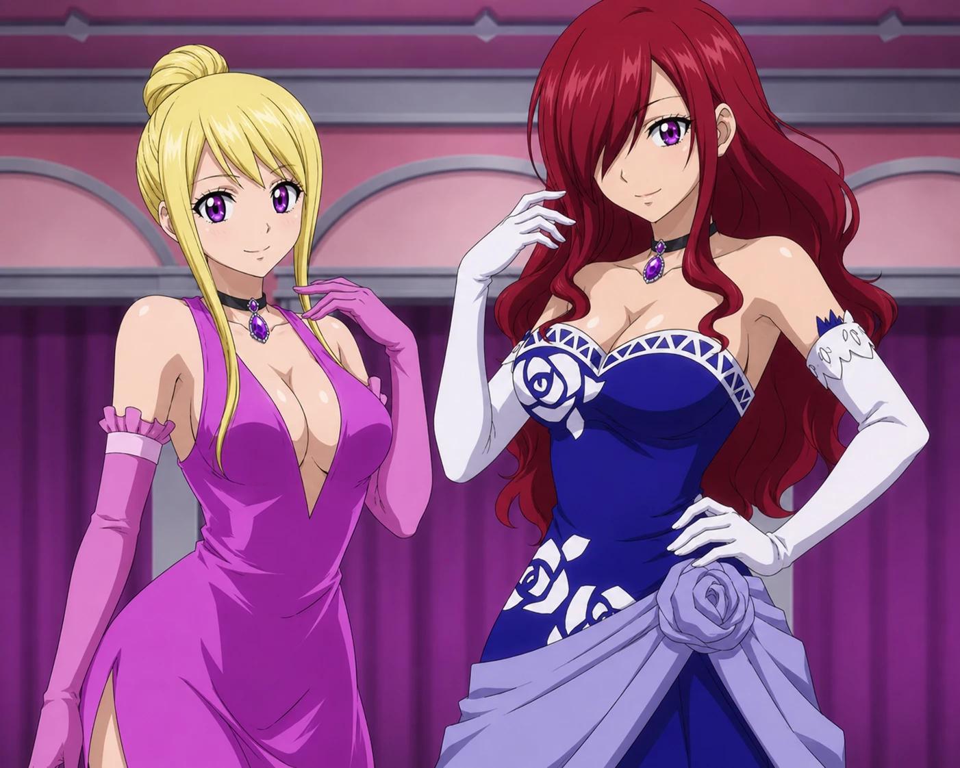 Lucy & Erza,"hipnose",(Fairy Tail) thumbnail