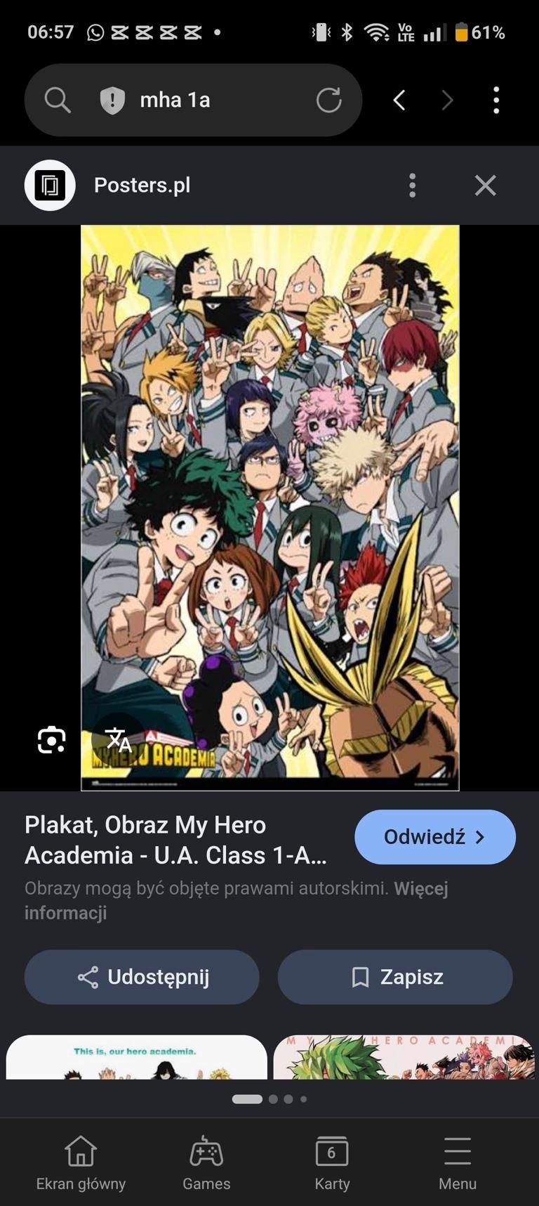 My hero Academia thumbnail