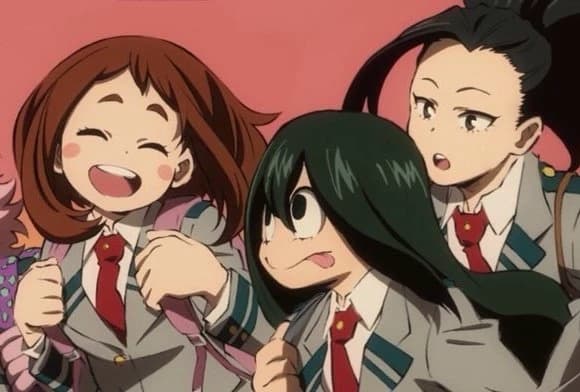 UAY (Momo Yaoyorozu, Ochako Uraraka and Tsuyu Asui) thumbnail