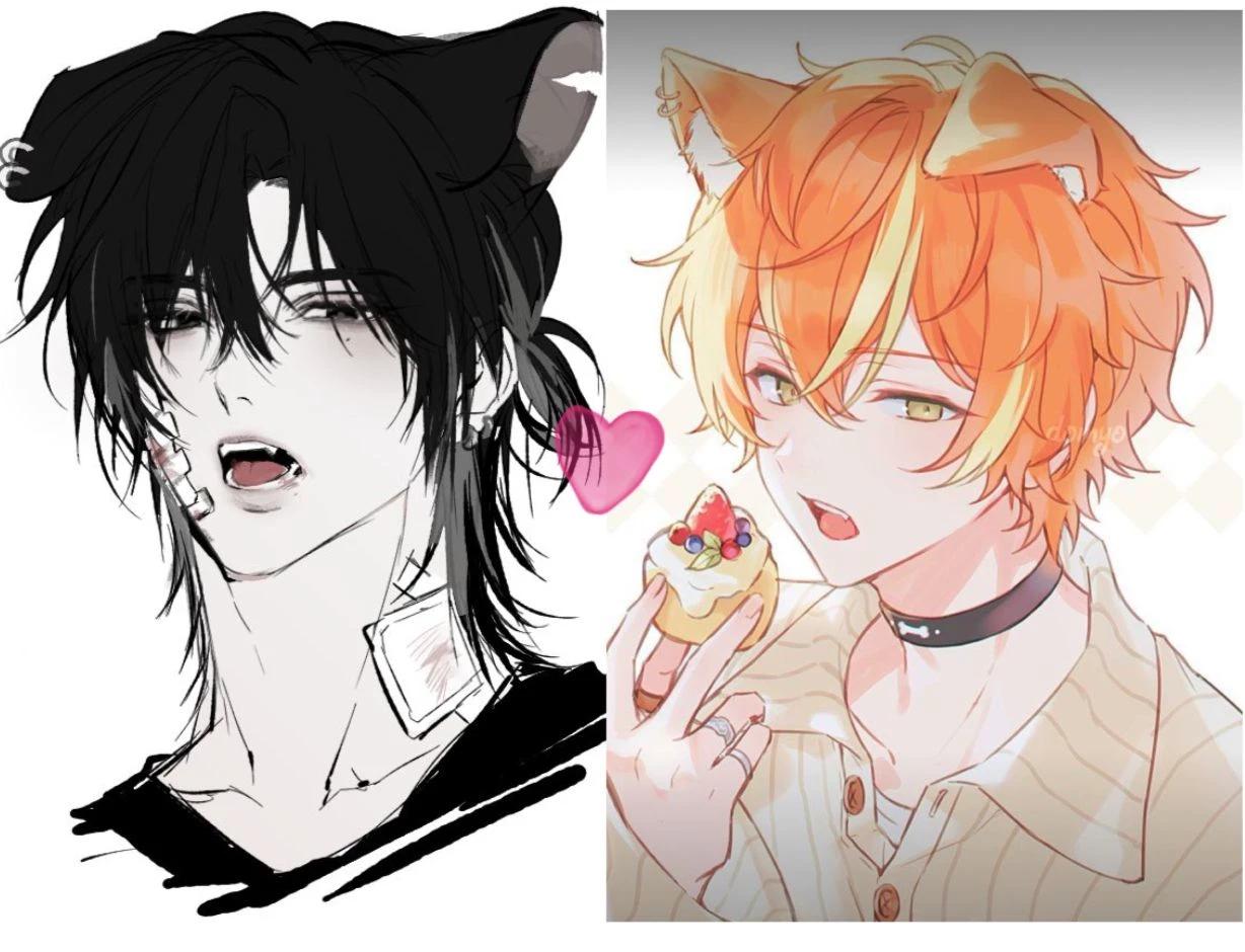 Cat boy + Dog boy ( BL | MLM | Love Triangle ) 🐶🐱 thumbnail