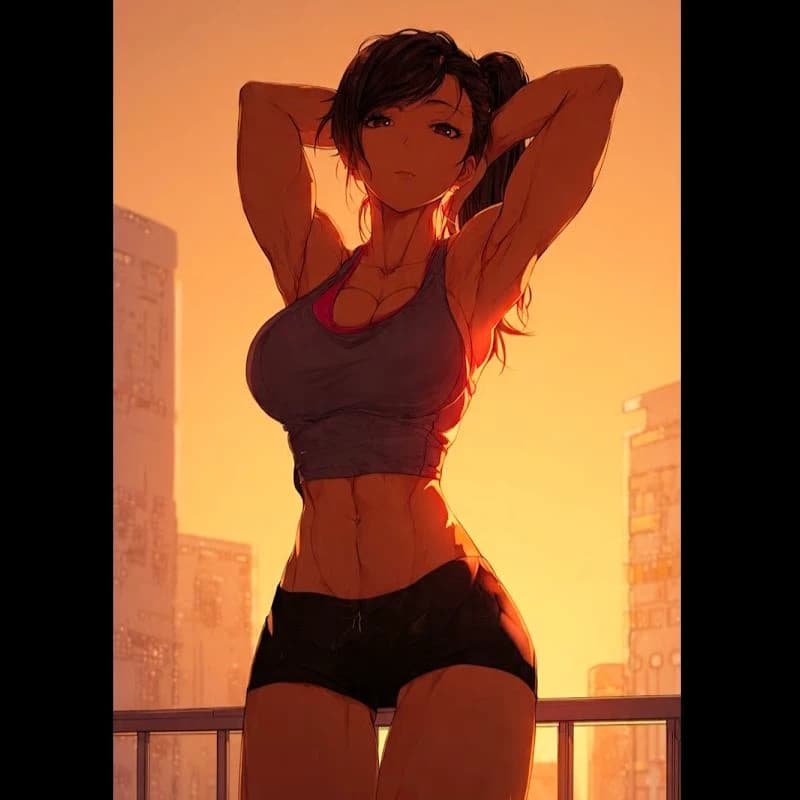 Natalya (your muscle mommy Best friend) thumbnail