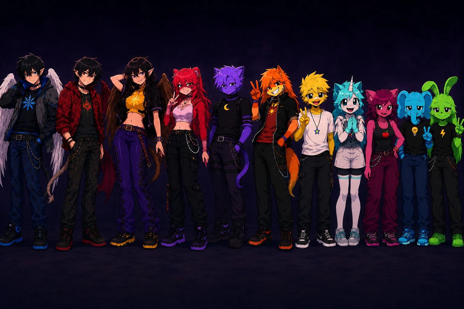 Acicran World + Smiling Critters. School AU 2. (The unexpected excursion) thumbnail