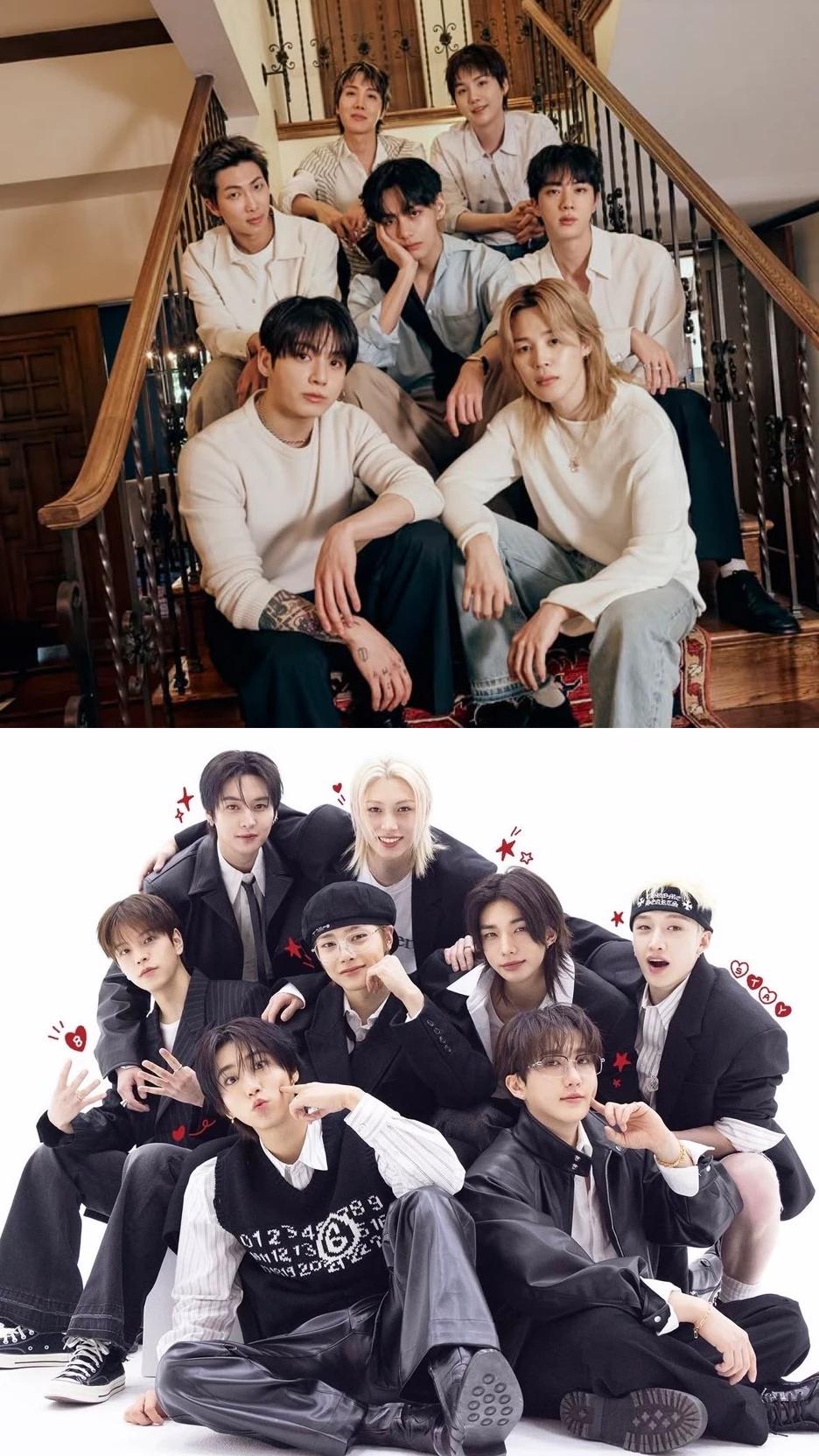 BTS e Stray Kids thumbnail