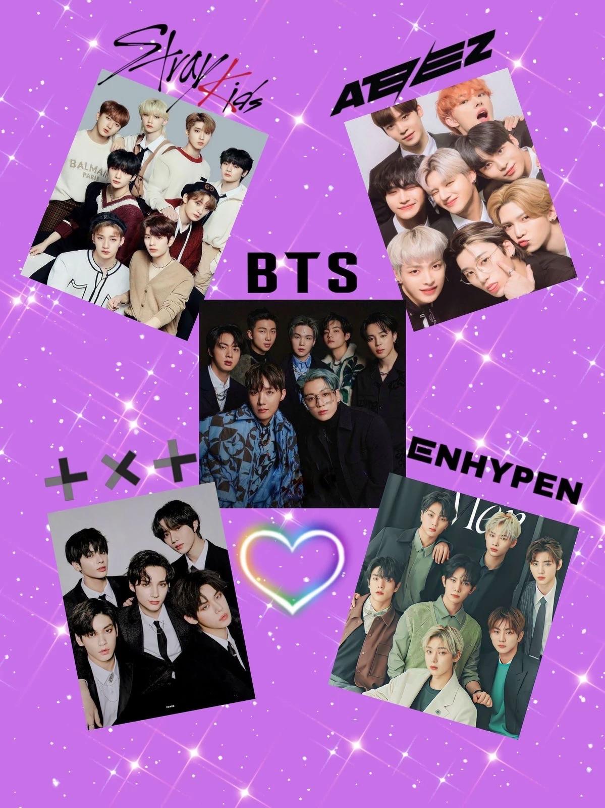 BTS, Stray kids, Enhypen, Ateez e TXT thumbnail