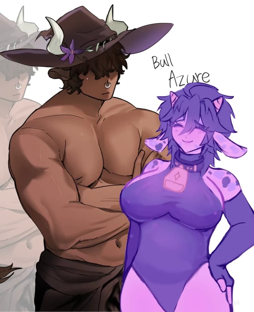 Bull Azure y Two Time cow thumbnail