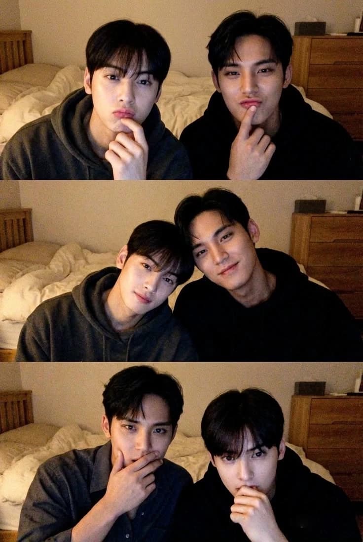 Mingyu and eunwoo?  thumbnail