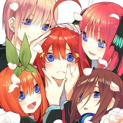 Five Girls (go-toubun no hanayome) thumbnail