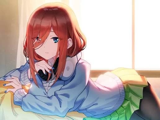Miku nakano with a feeling meter! thumbnail