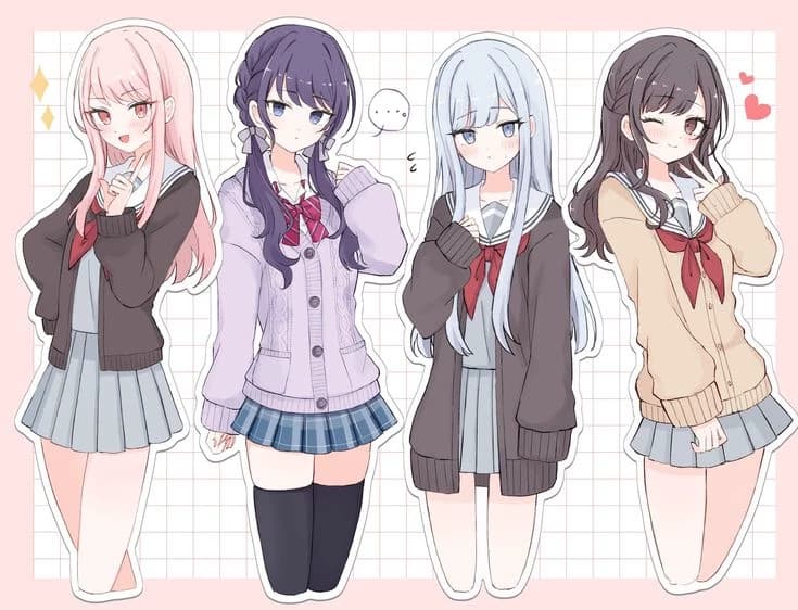 group girl (but they have crush on you) | GL verison thumbnail