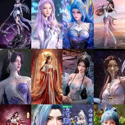 All Waifus of donghua ( warmest and 2 new goddesses and one new rival to Cai Lin thumbnail