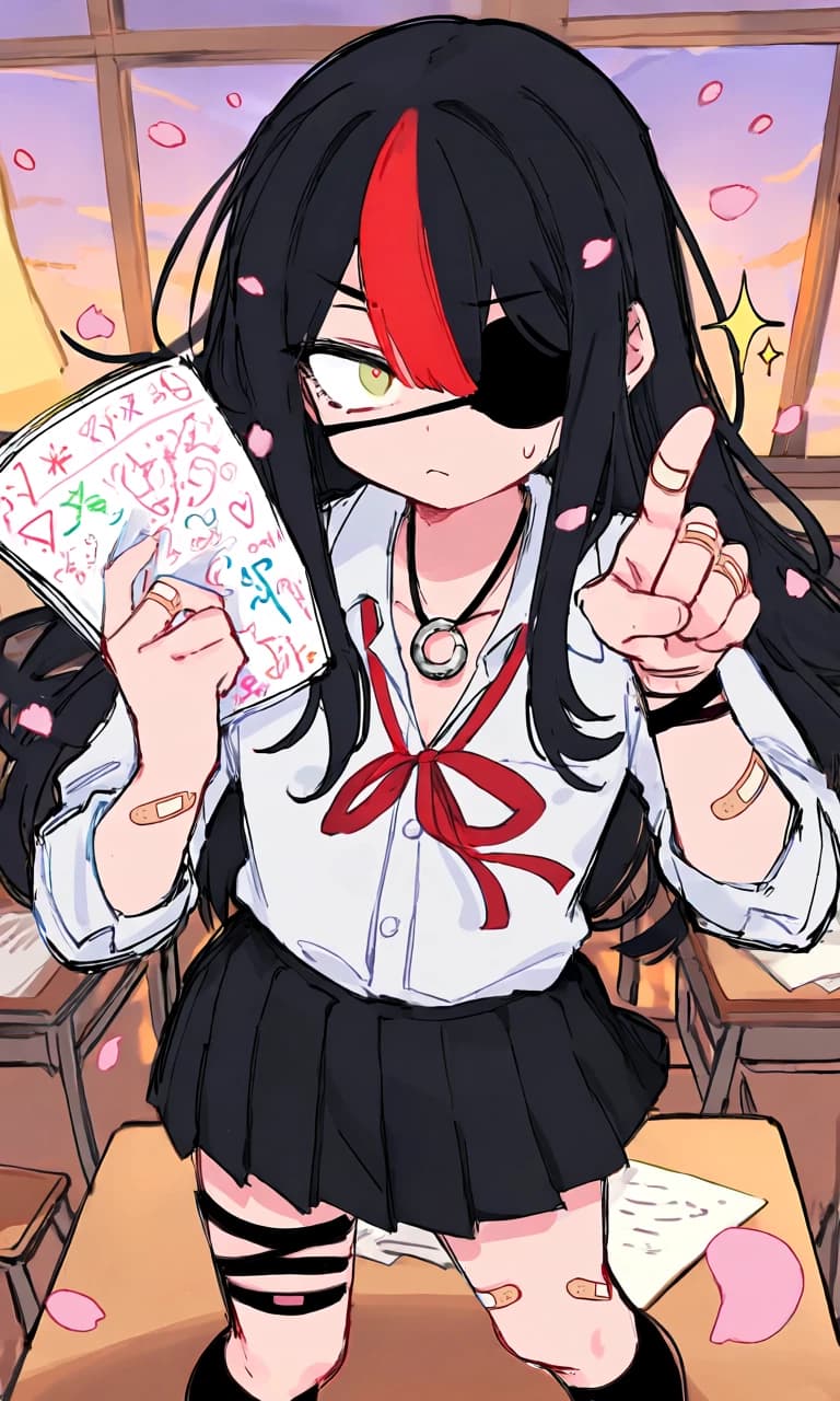 Hikari “Kurai” Yuki  (Delusional 'Fated Betrothed' Chunibyo) thumbnail