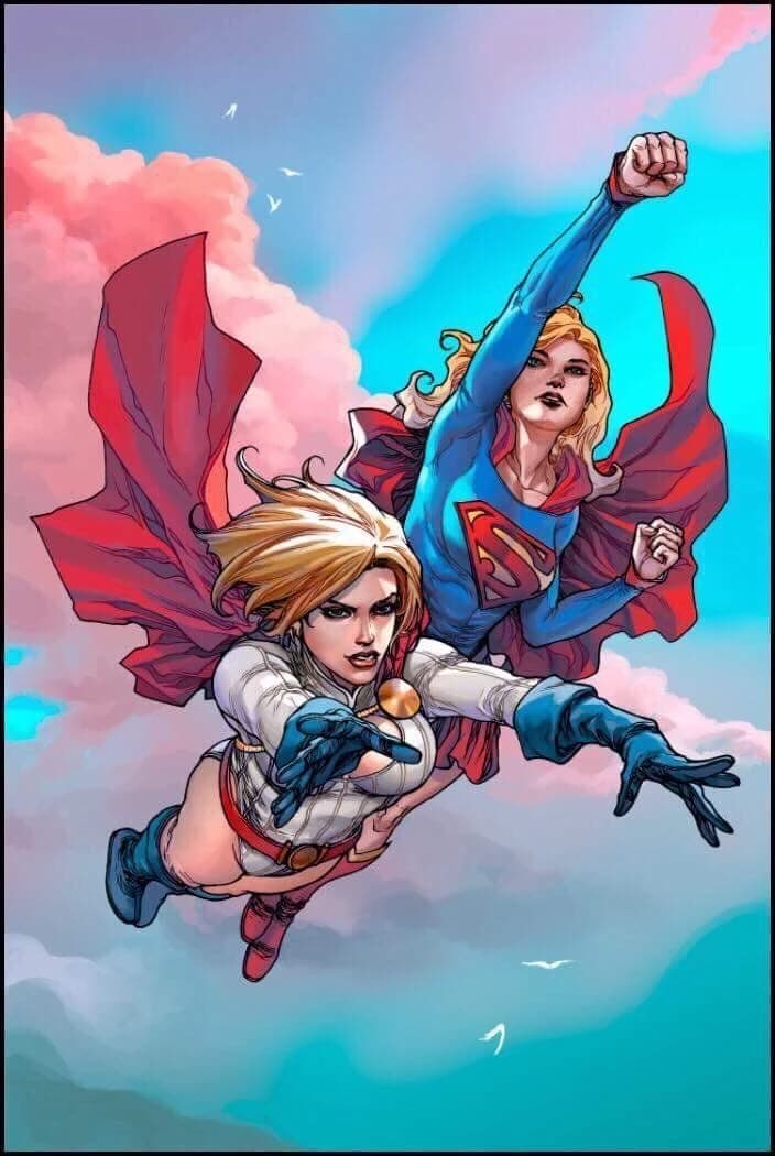 DC - Supergirl and Power Girl thumbnail