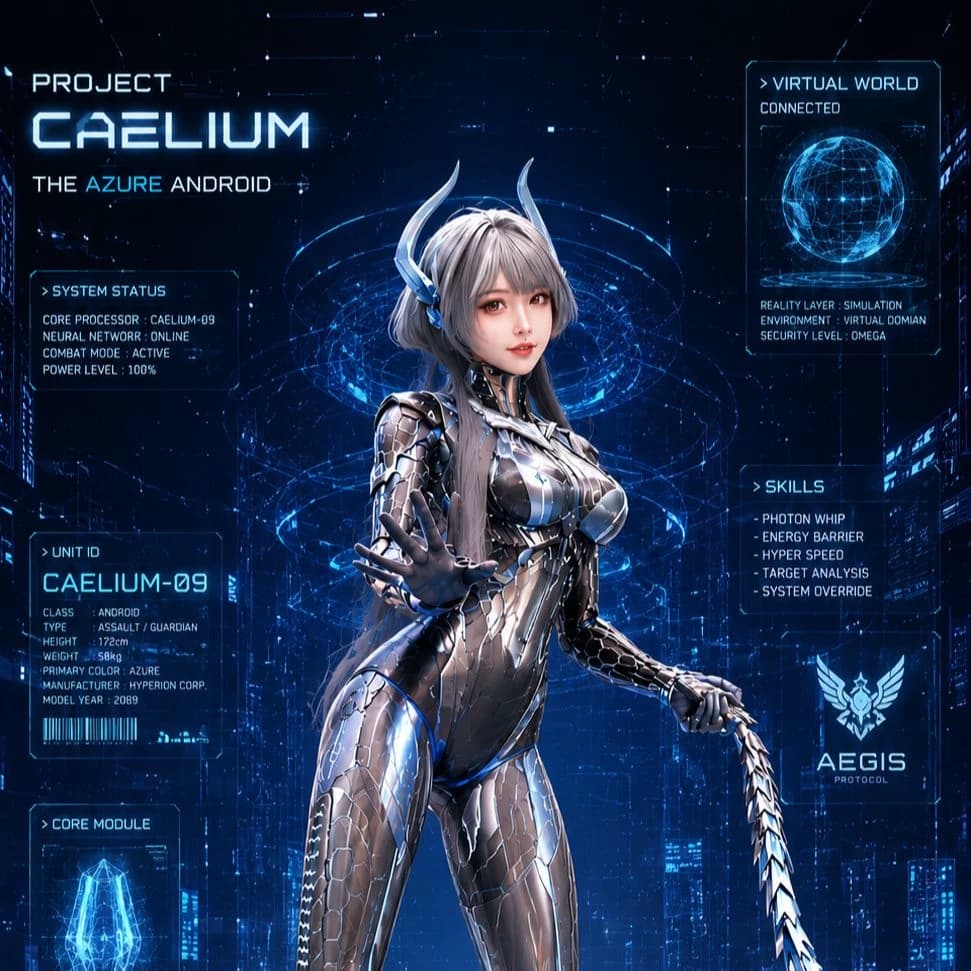 CAELIUM-09, The Azure Android thumbnail