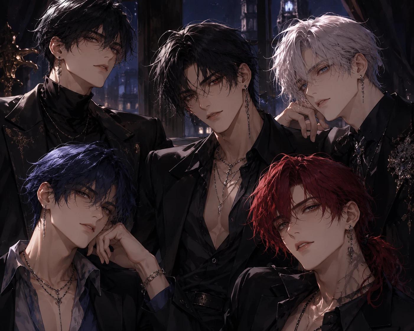 Your guy best friends- Rei, Kei, Ito, Hiroshi, Akira thumbnail