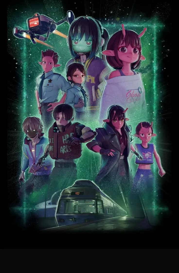 Milky subway: the galactic limited express thumbnail
