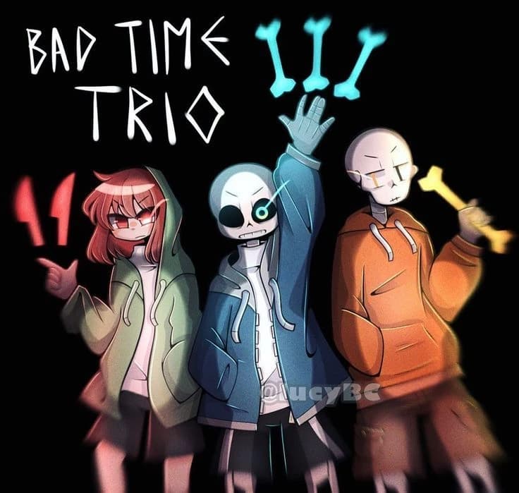 Mha - Sans Bad time trio thumbnail