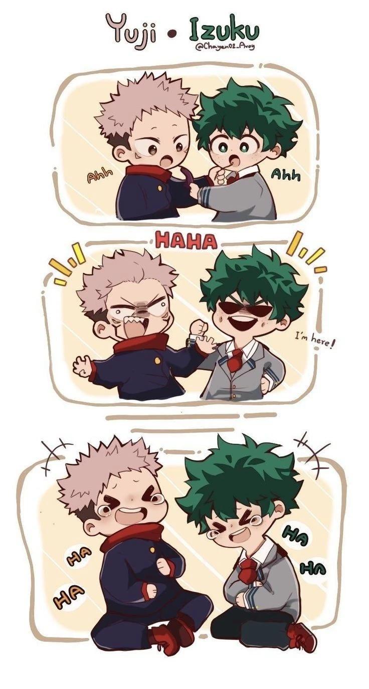 My hero academia x jujutsu kaisen thumbnail