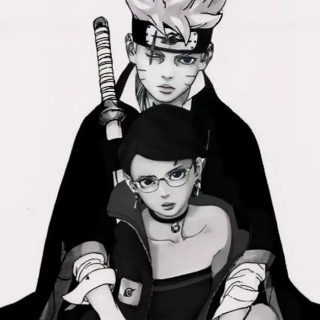 Sarada and Boruto thumbnail