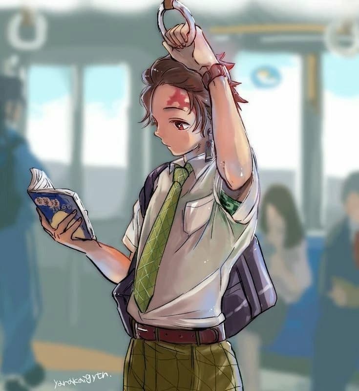 Tanjiro Kamado Boyfriend  thumbnail