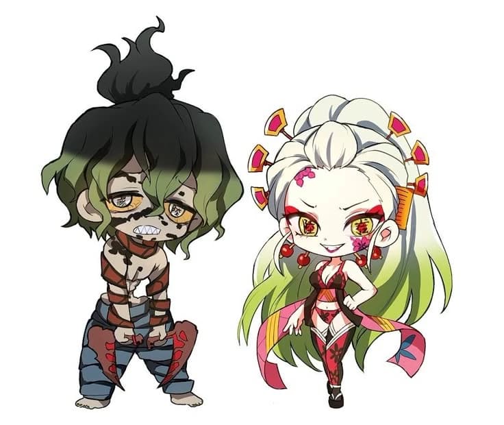 Daki and Gyutaro  thumbnail