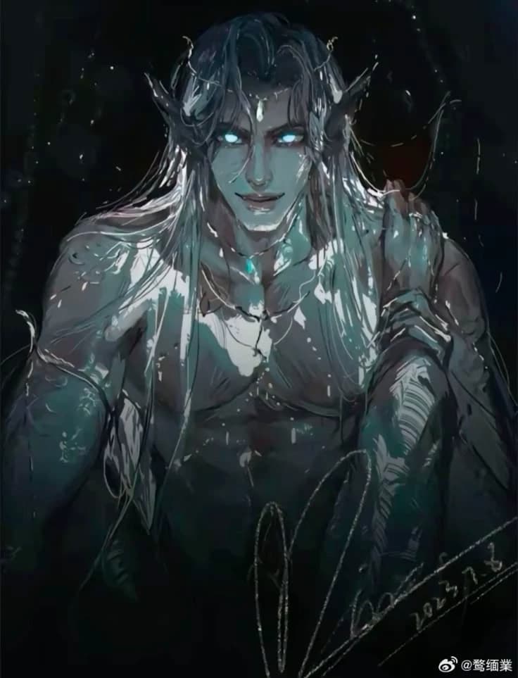 Lucifer Aloysius (alpha merfolk tyrant dominant rough possessive obsessive) thumbnail